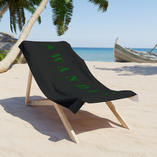 Beach Towel - Wanderlust Design